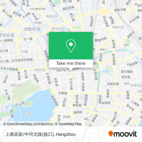 上塘高架/中河北路(路口) map