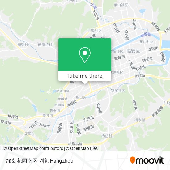 绿岛花园南区-7幢 map