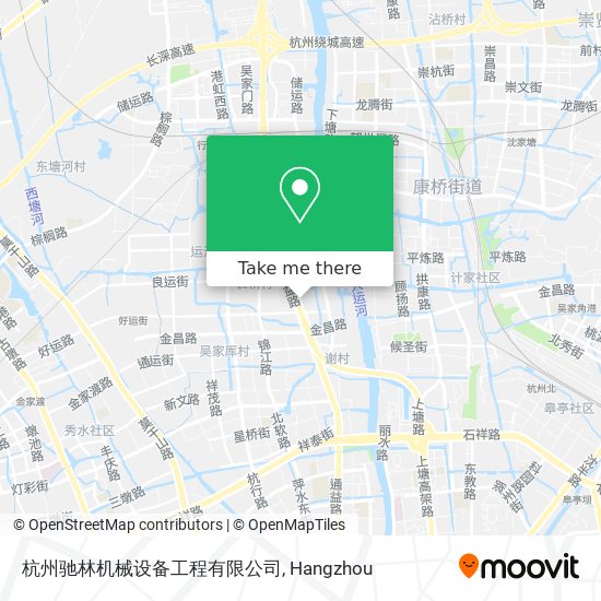 杭州驰林机械设备工程有限公司 map