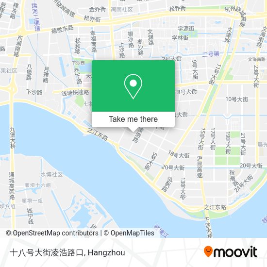 十八号大街凌浩路口 map