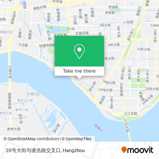 20号大街与凌浩路交叉口 map