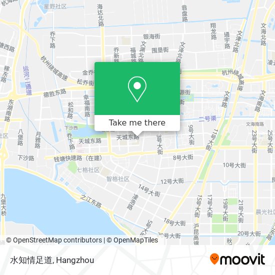 水知情足道 map
