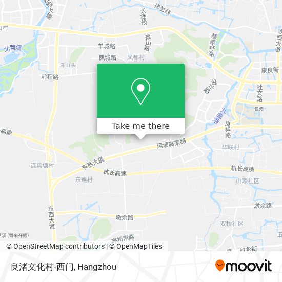 良渚文化村-西门 map