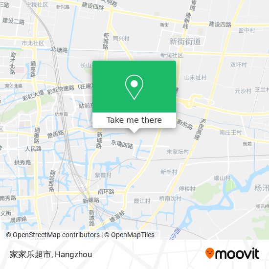 家家乐超市 map