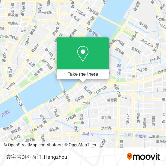 寰宇湾D区-西门 map