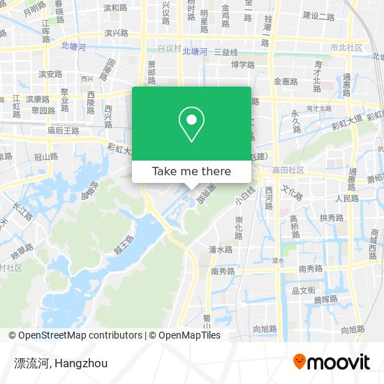 漂流河 map