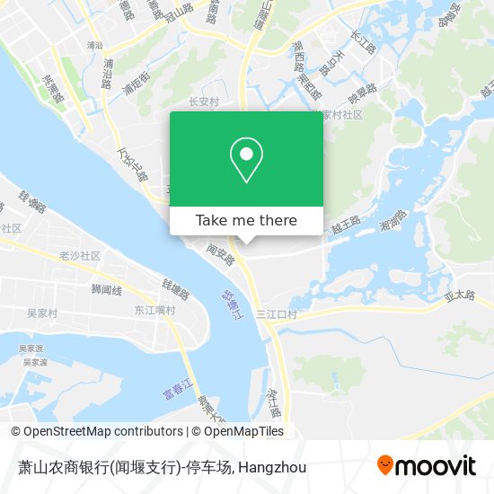 萧山农商银行(闻堰支行)-停车场 map