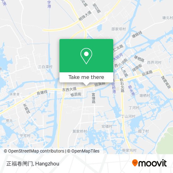 正福卷闸门 map