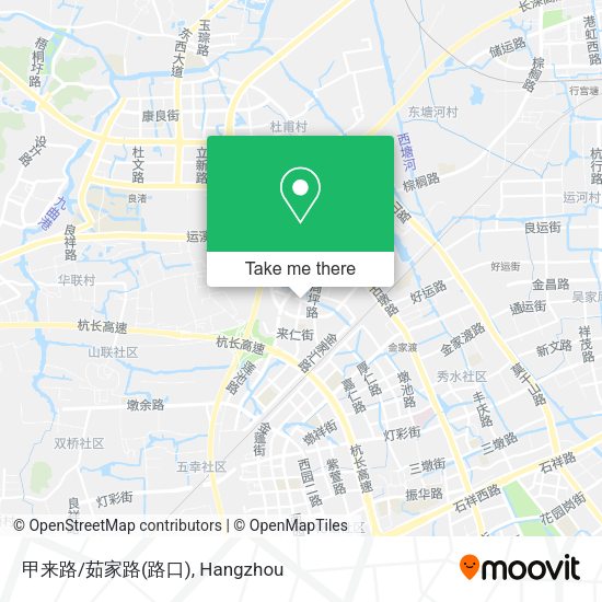 甲来路/茹家路(路口) map