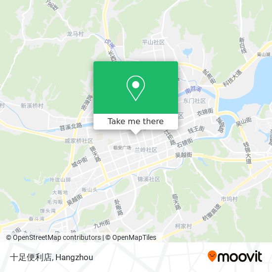 十足便利店 map