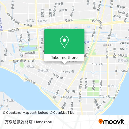 万泉通讯器材店 map