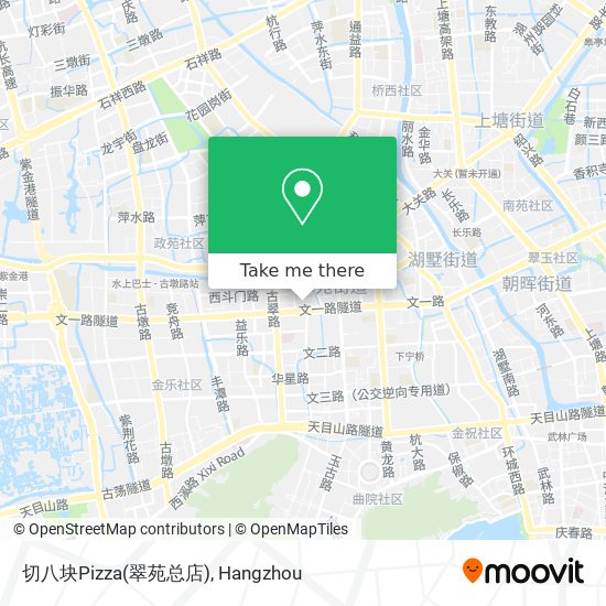 切八块Pizza(翠苑总店) map
