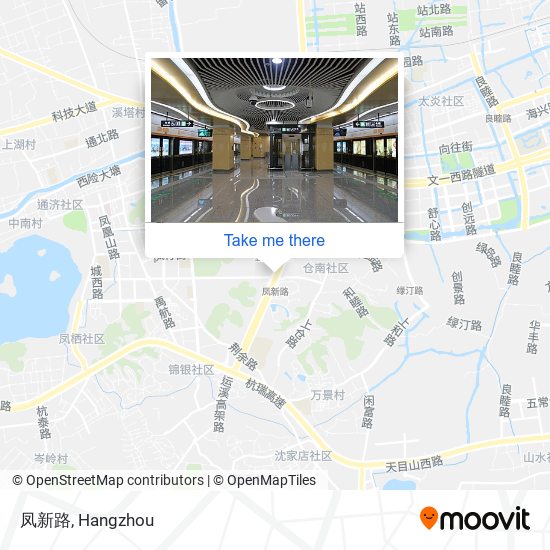 凤新路 map