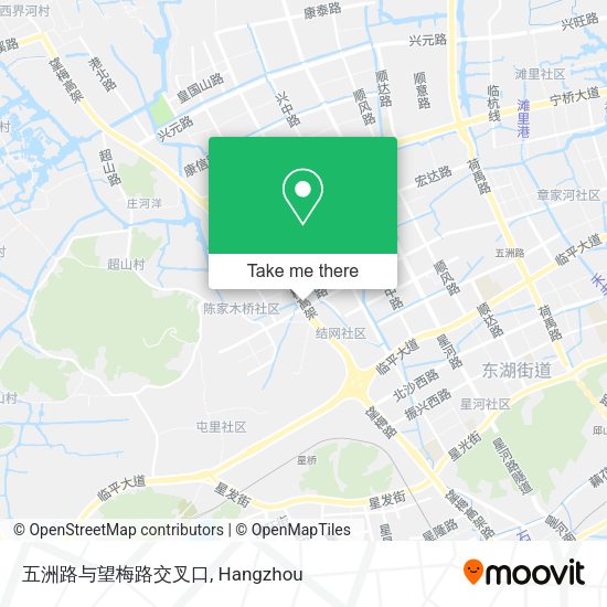 五洲路与望梅路交叉口 map