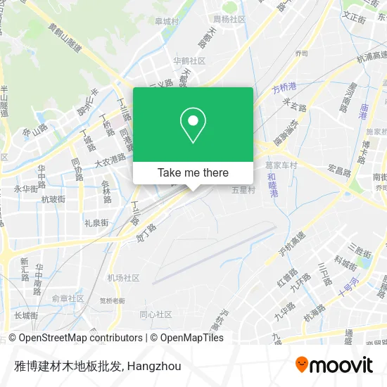 雅博建材木地板批发 map