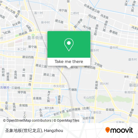 圣象地板(世纪龙店) map