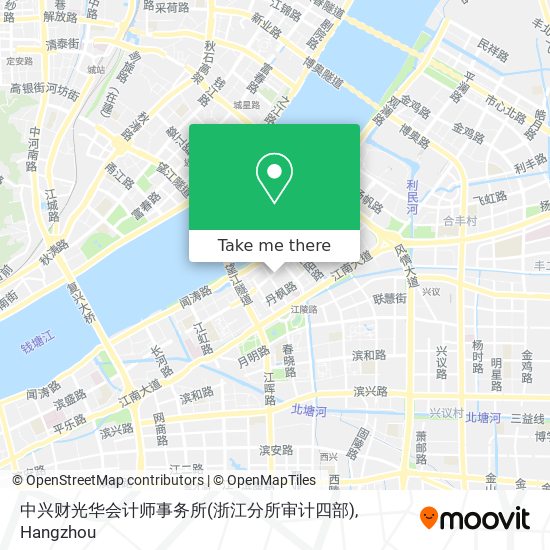 中兴财光华会计师事务所(浙江分所审计四部) map