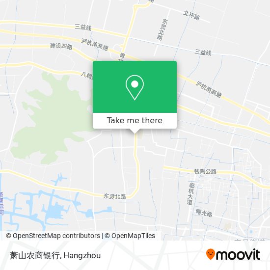 萧山农商银行 map
