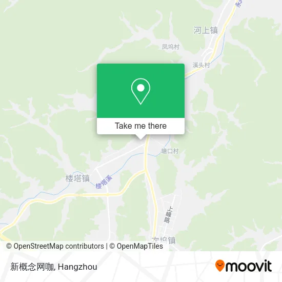 新概念网咖 map