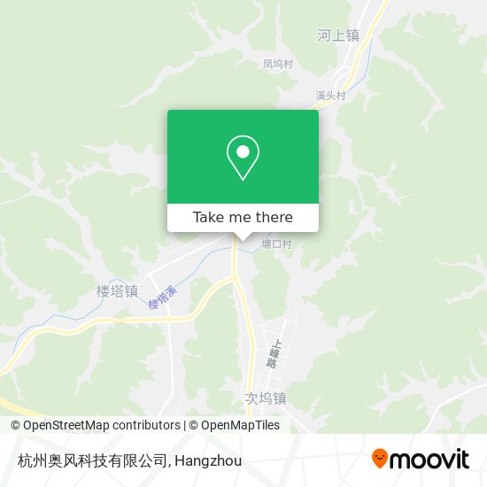 杭州奥风科技有限公司 map