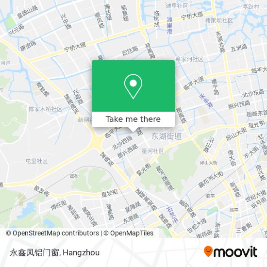 永鑫凤铝门窗 map