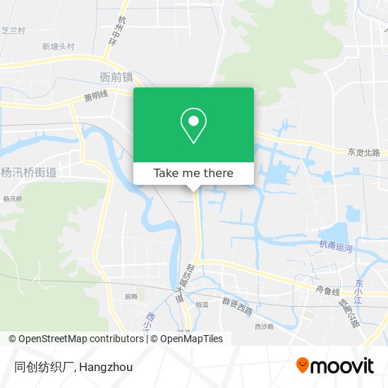同创纺织厂 map