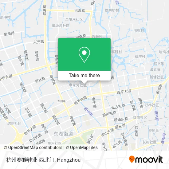杭州赛雅鞋业-西北门 map