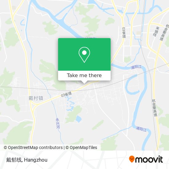 戴郁线 map