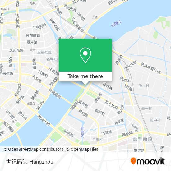 世纪码头 map