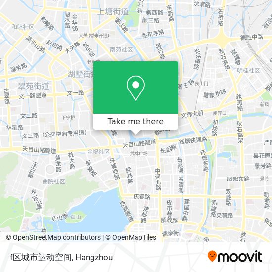 f区城市运动空间 map