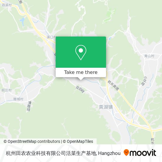杭州田农农业科技有限公司活菜生产基地 map