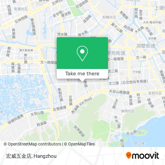 宏威五金店 map