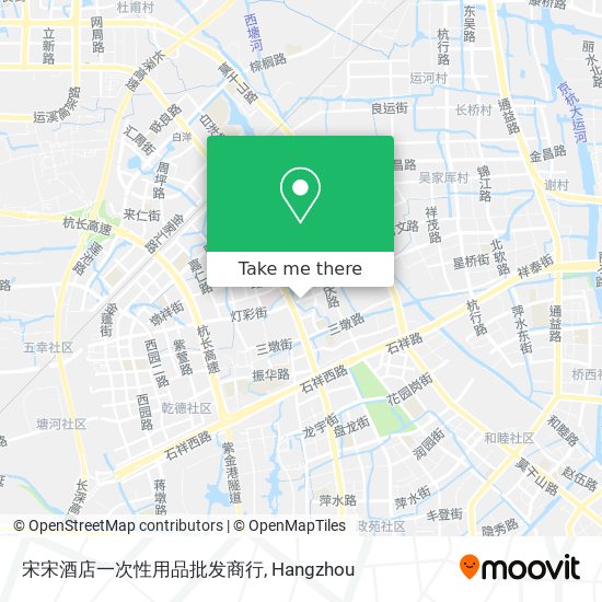 宋宋酒店一次性用品批发商行 map