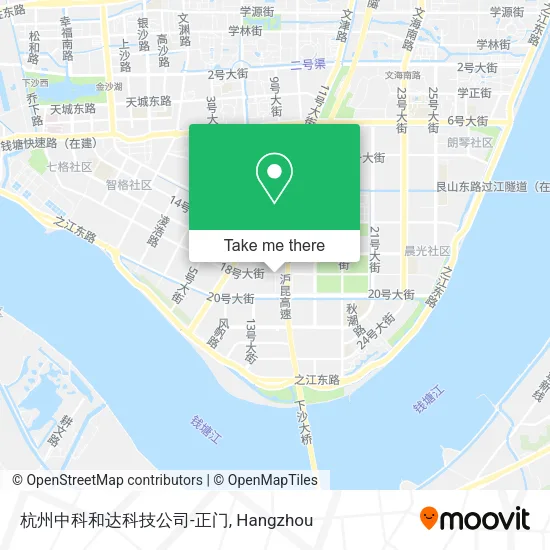 杭州中科和达科技公司-正门 map