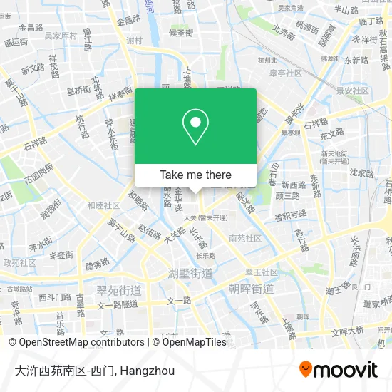 大浒西苑南区-西门 map