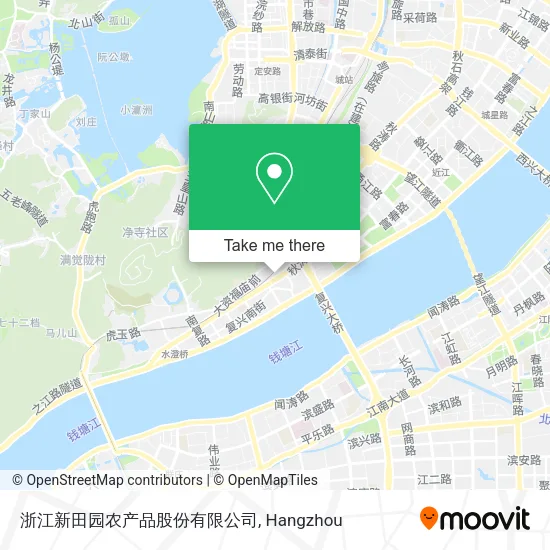 浙江新田园农产品股份有限公司 map