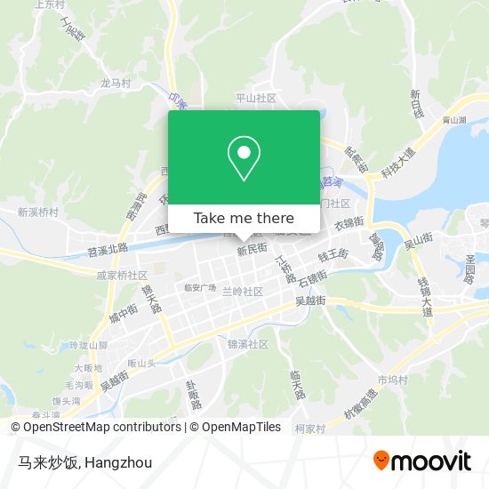 马来炒饭 map