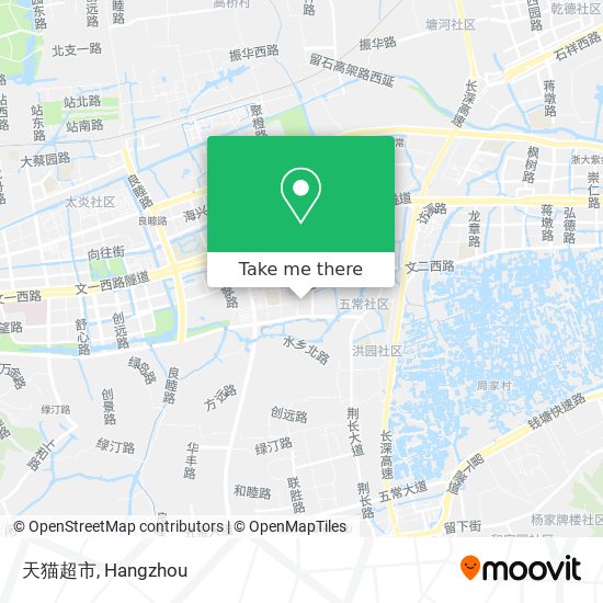 天猫超市 map