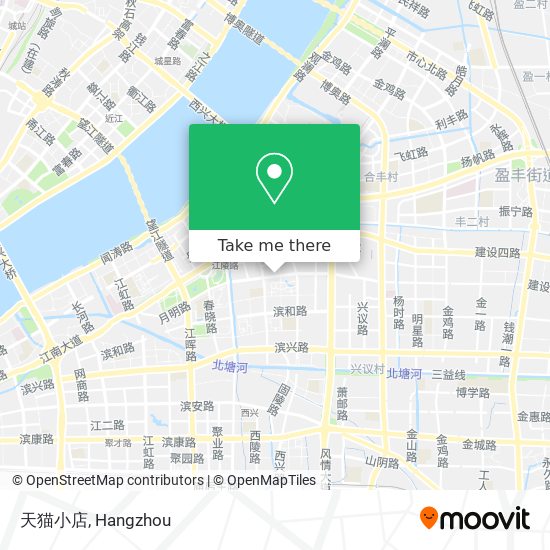 天猫小店 map