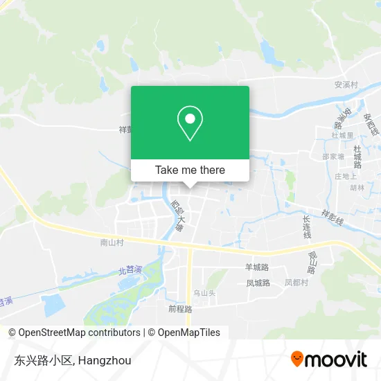 东兴路小区 map