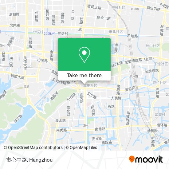 市心中路 map