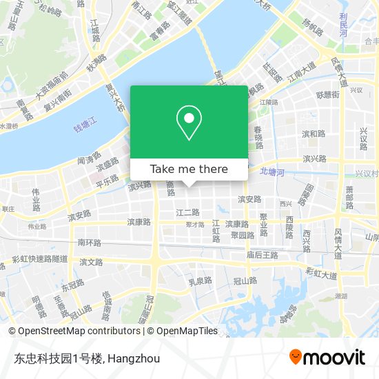东忠科技园1号楼 map