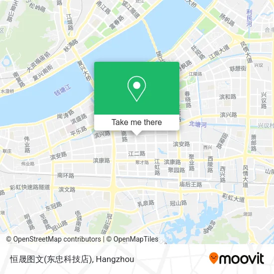 恒晟图文(东忠科技店) map