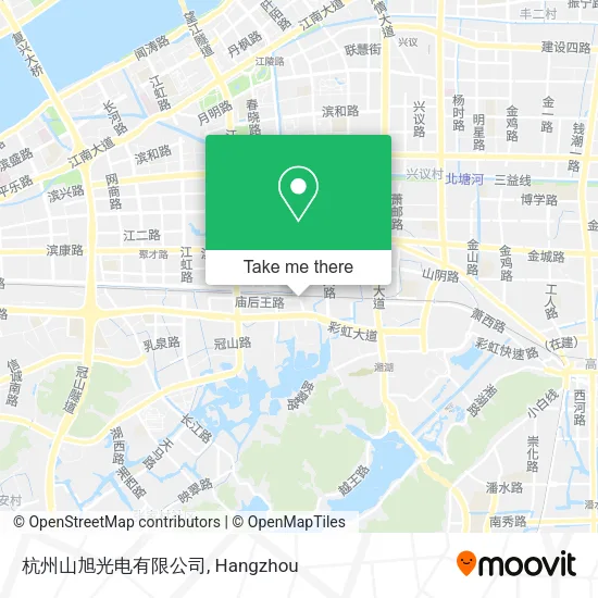 杭州山旭光电有限公司 map