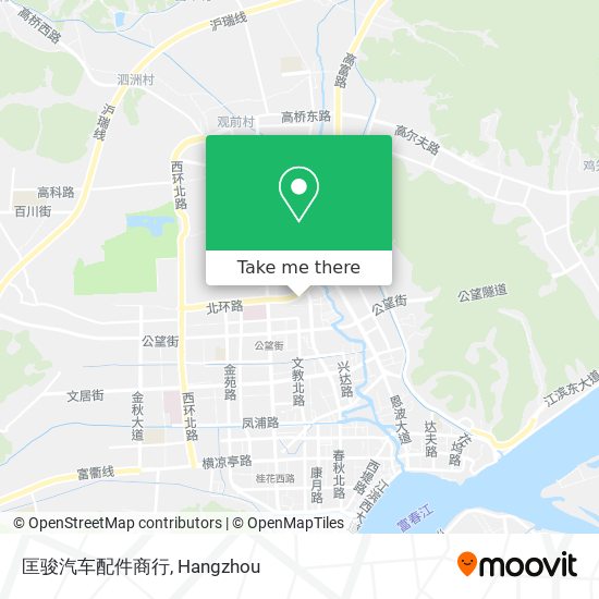 匡骏汽车配件商行 map