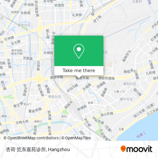 杏荷·笕东嘉苑诊所 map