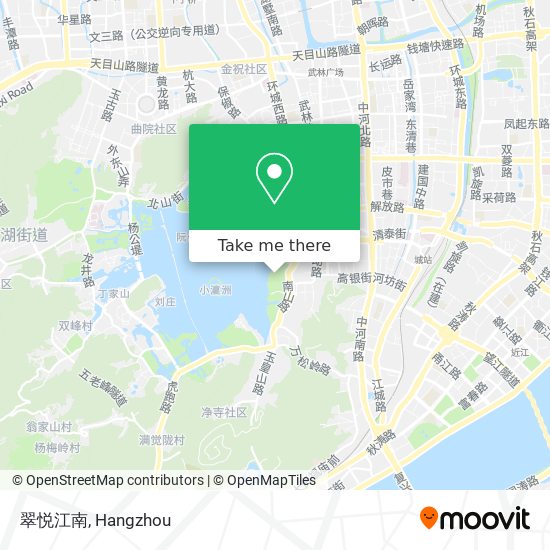 翠悦江南 map