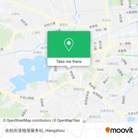 余杭街道植保服务站 map