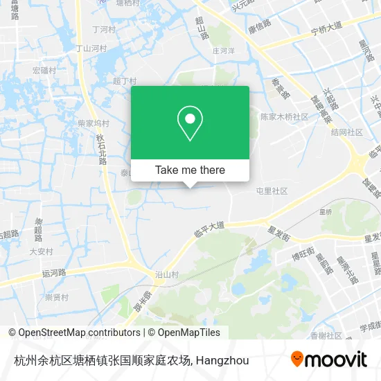 杭州余杭区塘栖镇张国顺家庭农场 map