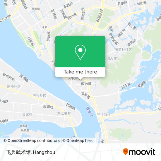 飞兵武术馆 map